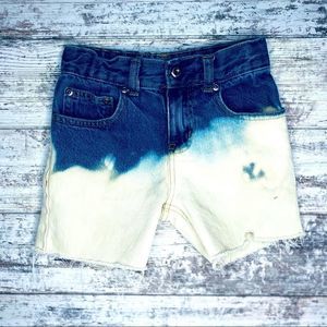Custom Bleach dipped Little Boy CutOffs